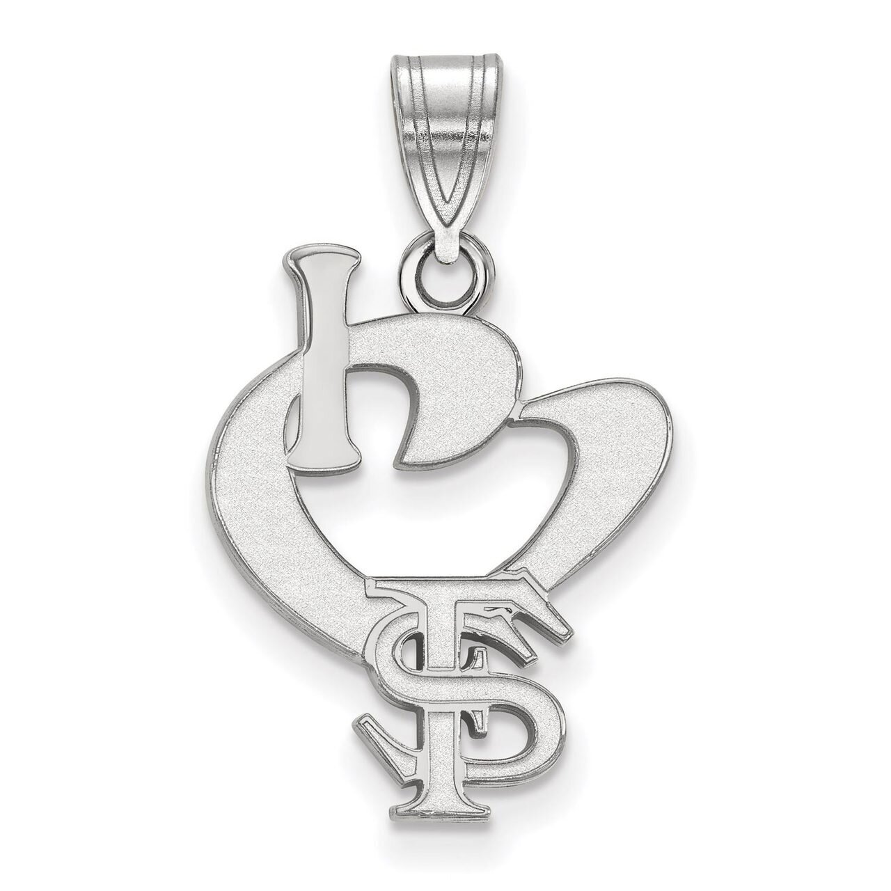 Florida State University Large I love Logo Sterling Silver SS020FSU, MPN: SS020FSU, 886774683102