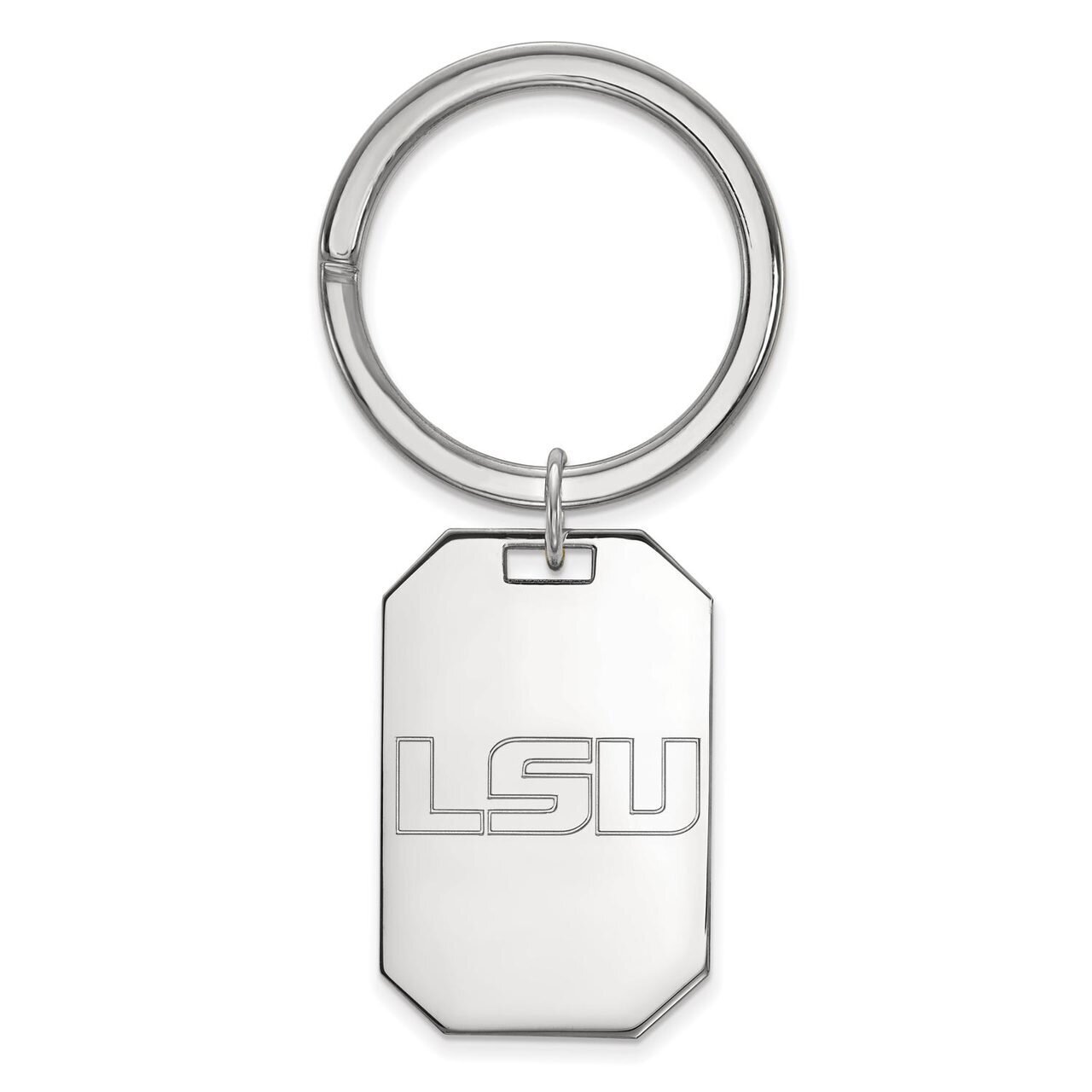 Louisiana State University Key Chain Sterling Silver SS020LSU