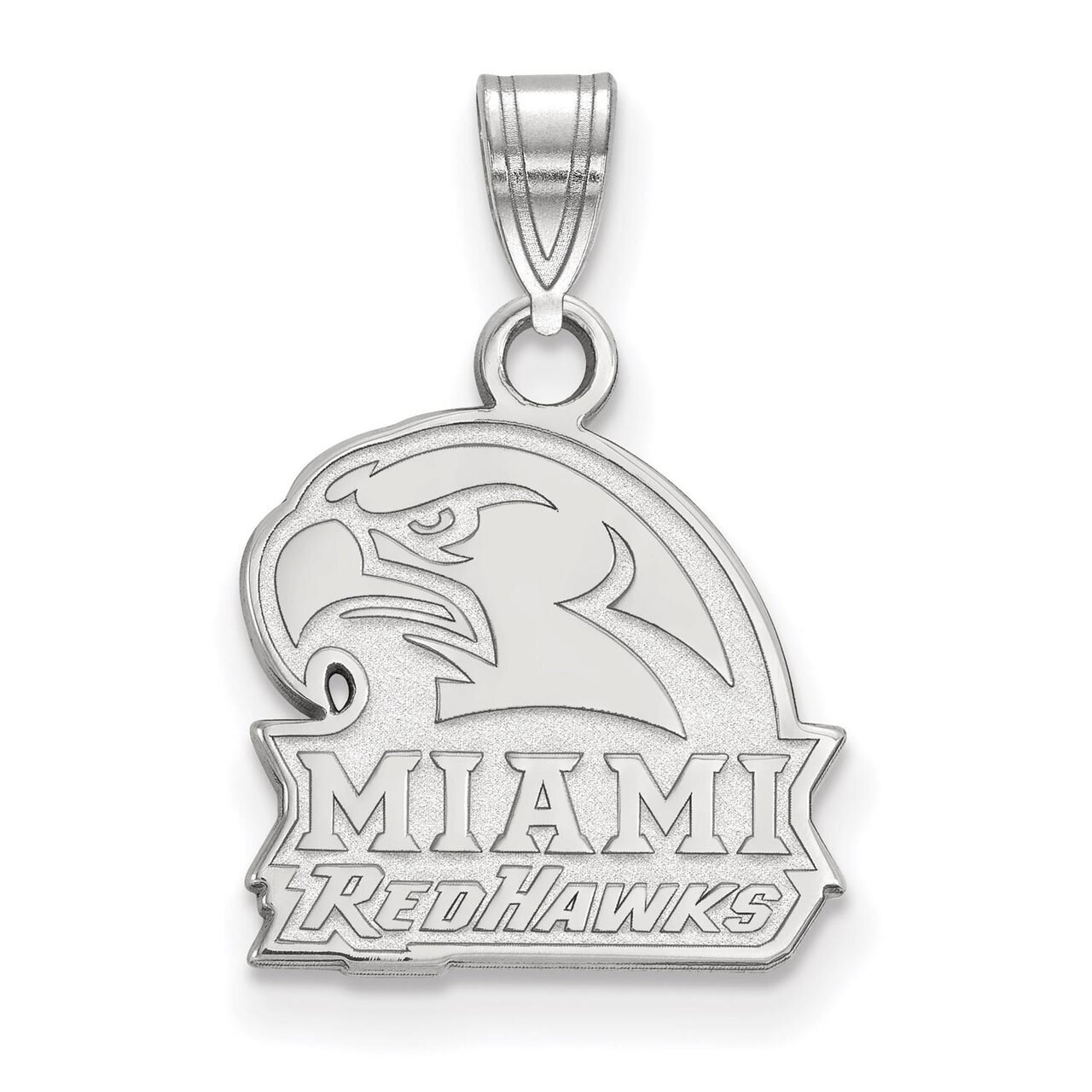 Miami University Small Pendant Sterling Silver SS020MU