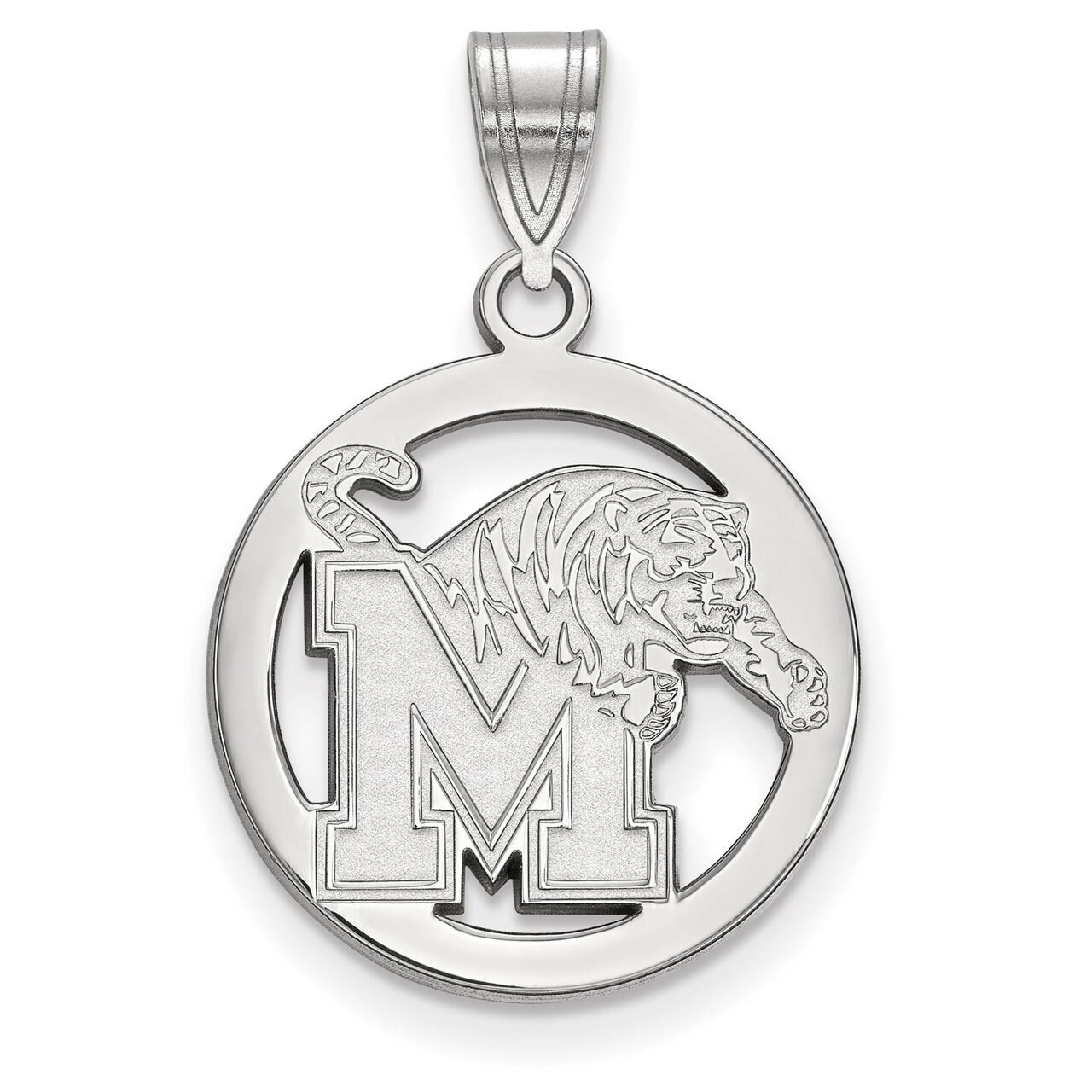 University of Memphis Sm Pendant in Circle Sterling Silver SS020UMP, MPN: SS020UMP, 886774710761