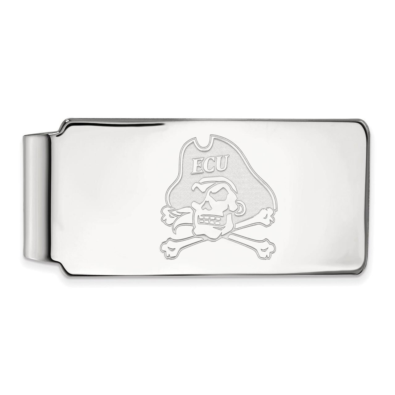 East Carolina University Money Clip Sterling Silver SS021ECU, MPN: SS021ECU, 886774682020