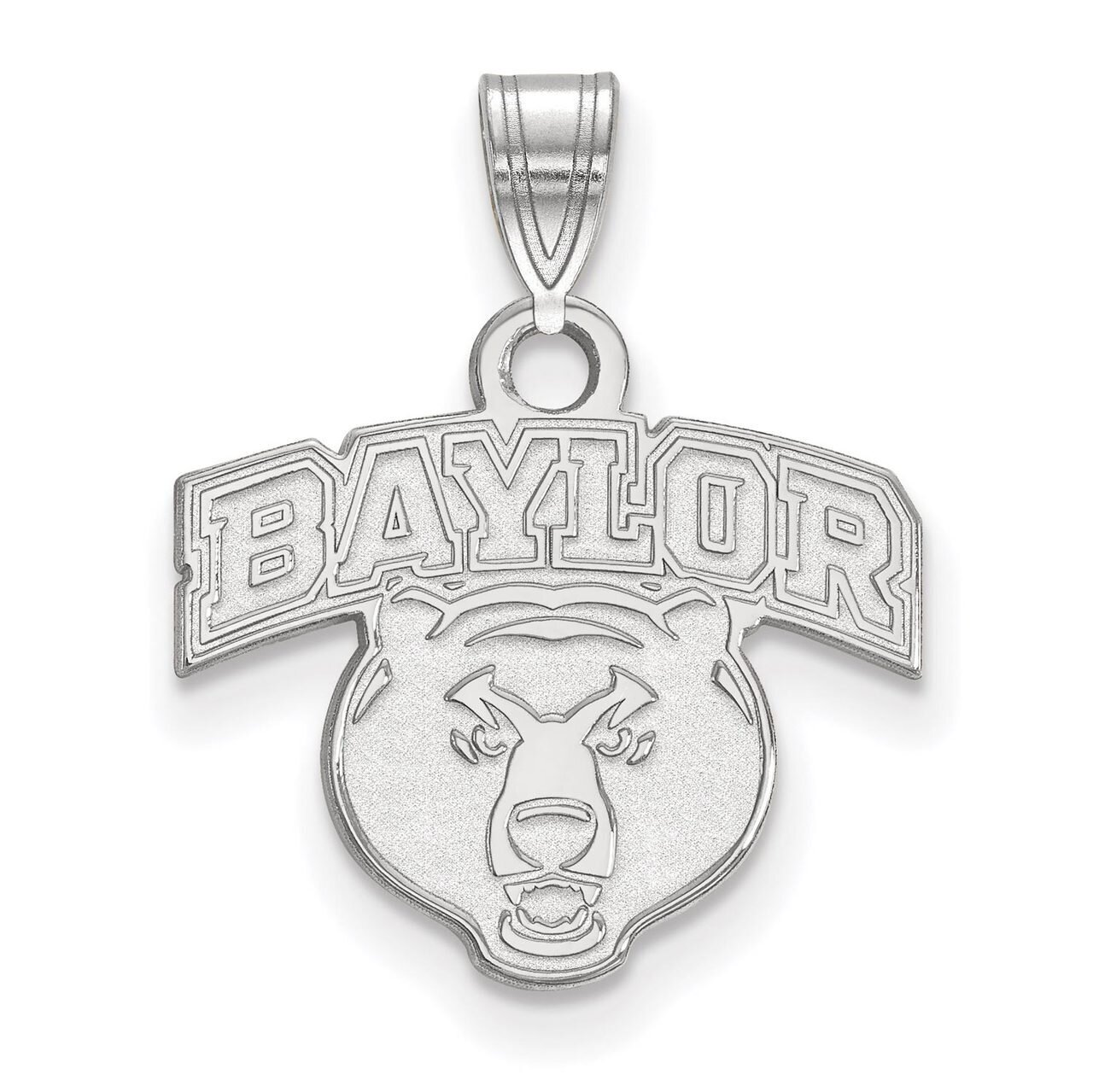 Baylor University Small Pendant Sterling Silver SS023BU