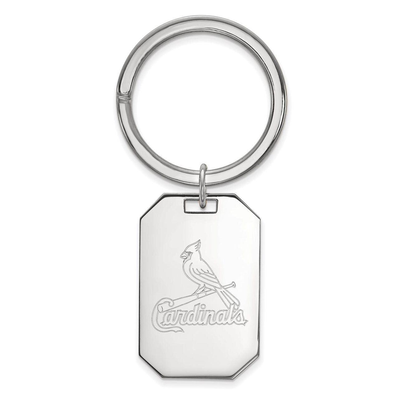 St. Louis Cardinals Key Chain Sterling Silver SS024CRD