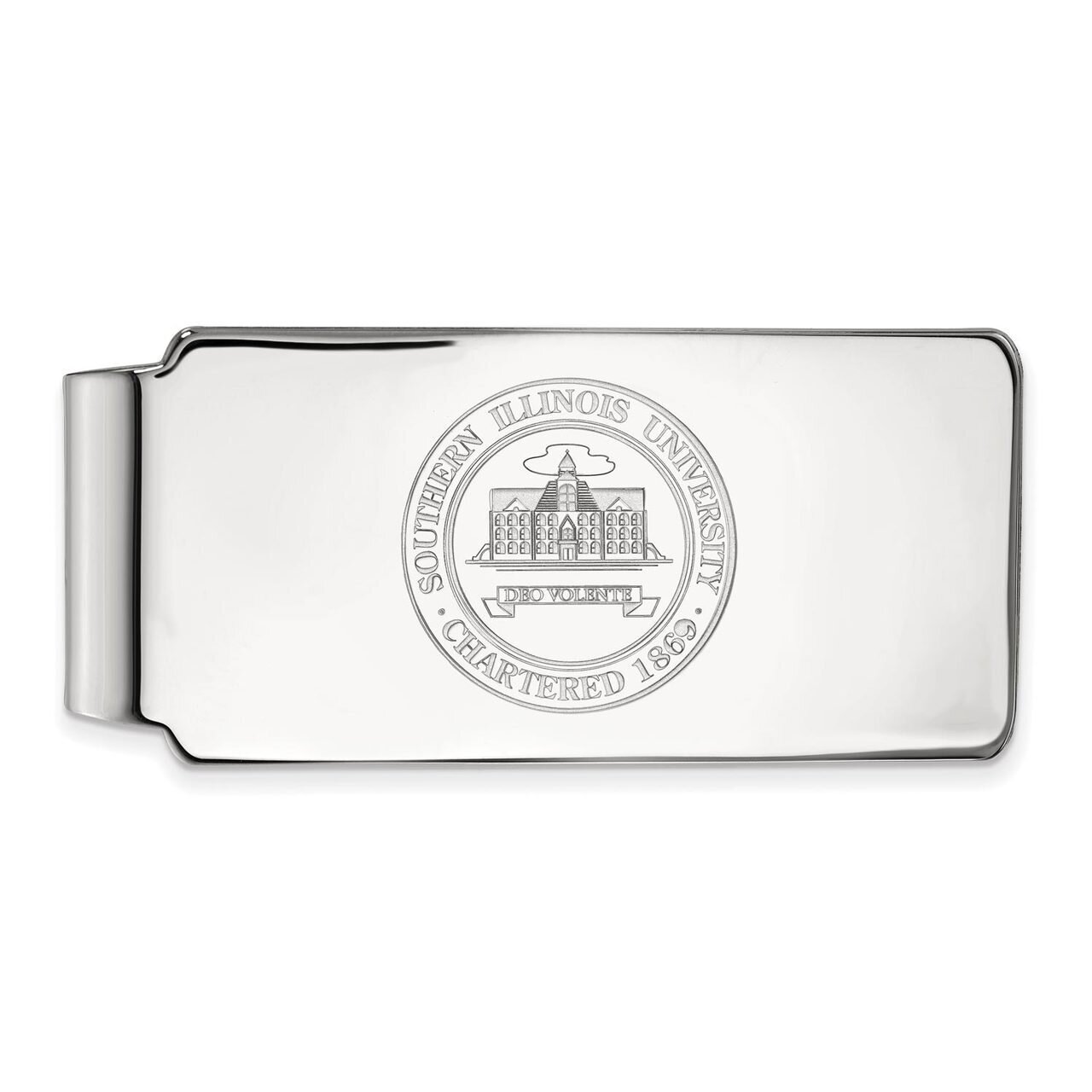 Southern Illinois University Money Clip Crest Sterling Silver SS024SIU, MPN: SS024SIU, 886774697963