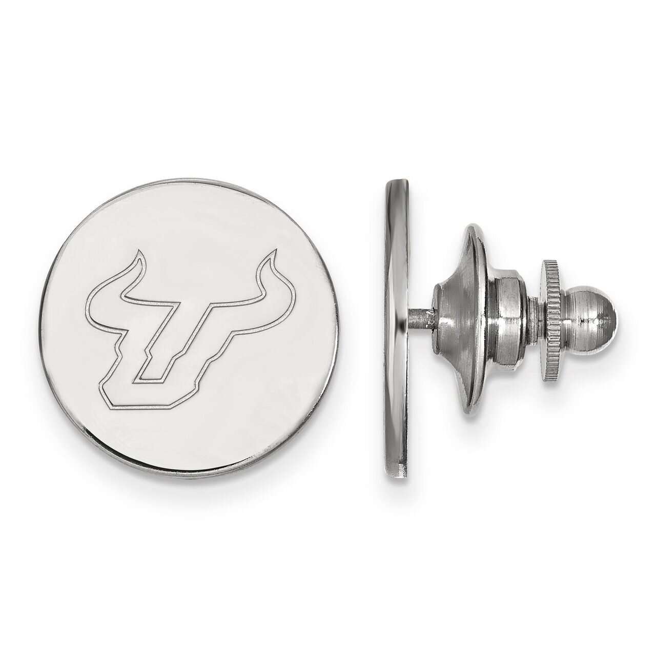 University of South Florida Lapel Pin Sterling Silver SS024USFL