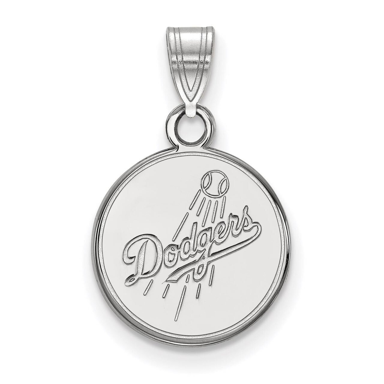 Los Angeles Dodgers Small Pendant Sterling Silver SS025DOD
