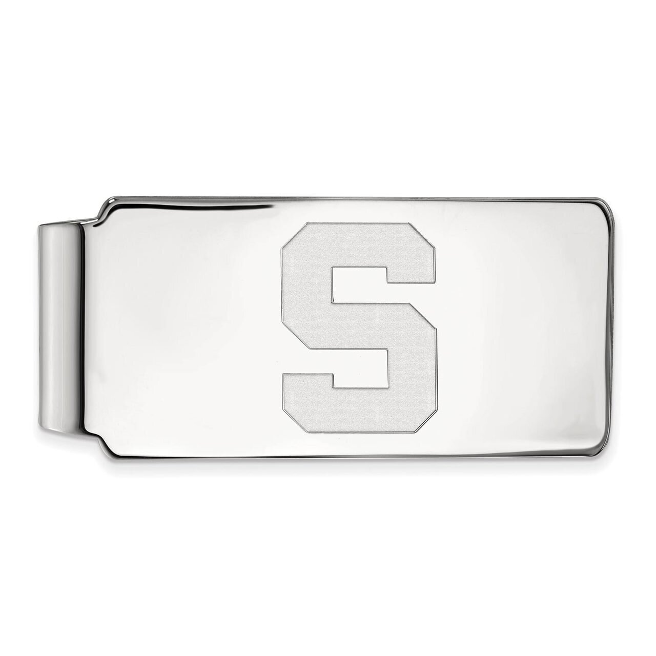 Michigan State University Money Clip Sterling Silver SS025MIS