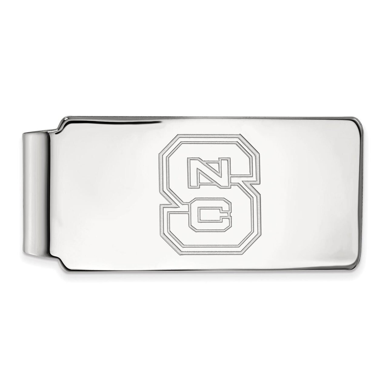 North Carolina State University Money Clip Sterling Silver SS025NCS