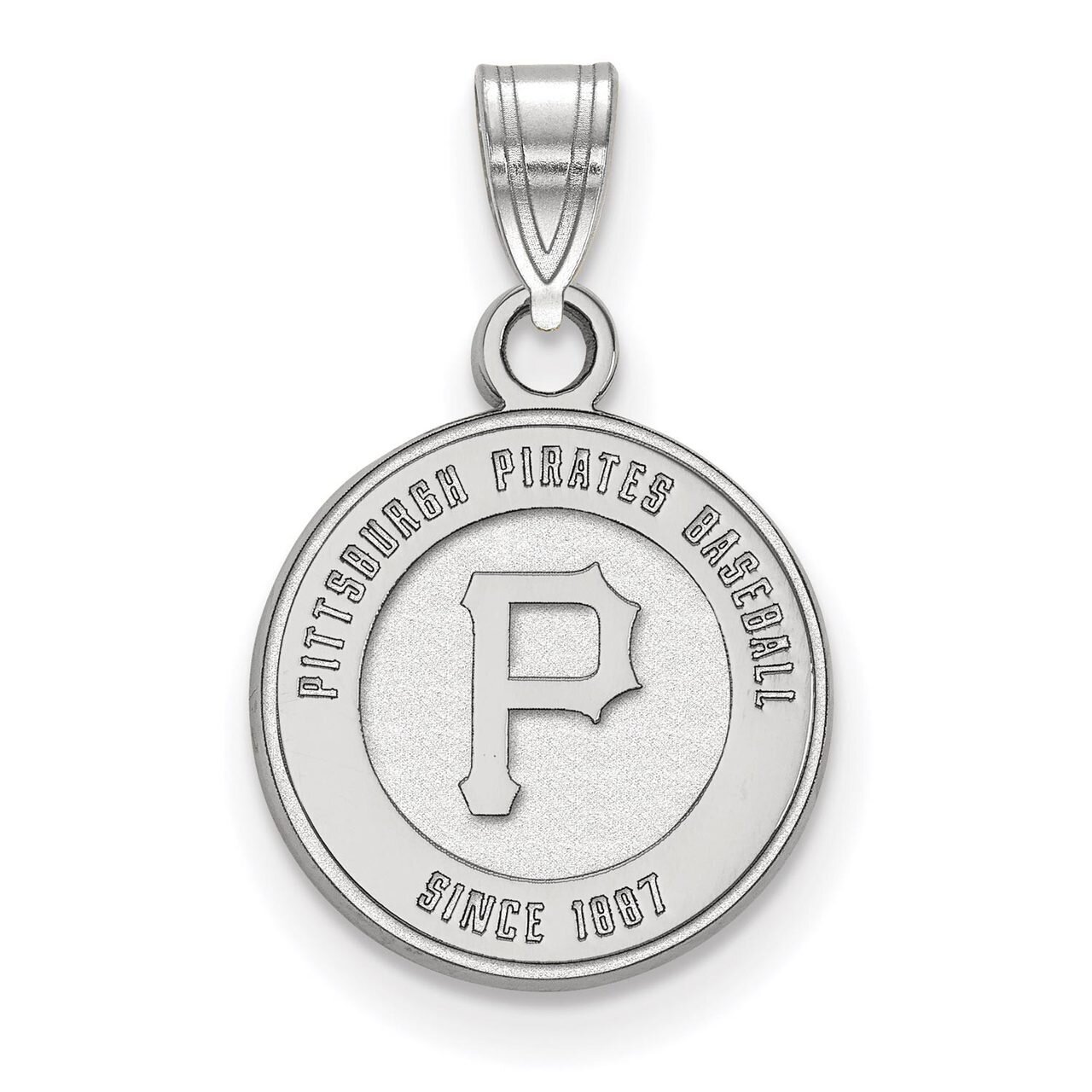 Pittsburgh Pirates Small Pendant Sterling Silver SS025PIR