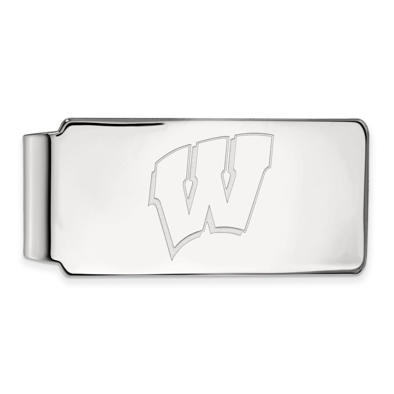 University of Wisconsin Money Clip Sterling Silver SS025UWI, MPN: SS025UWI, 886774719245