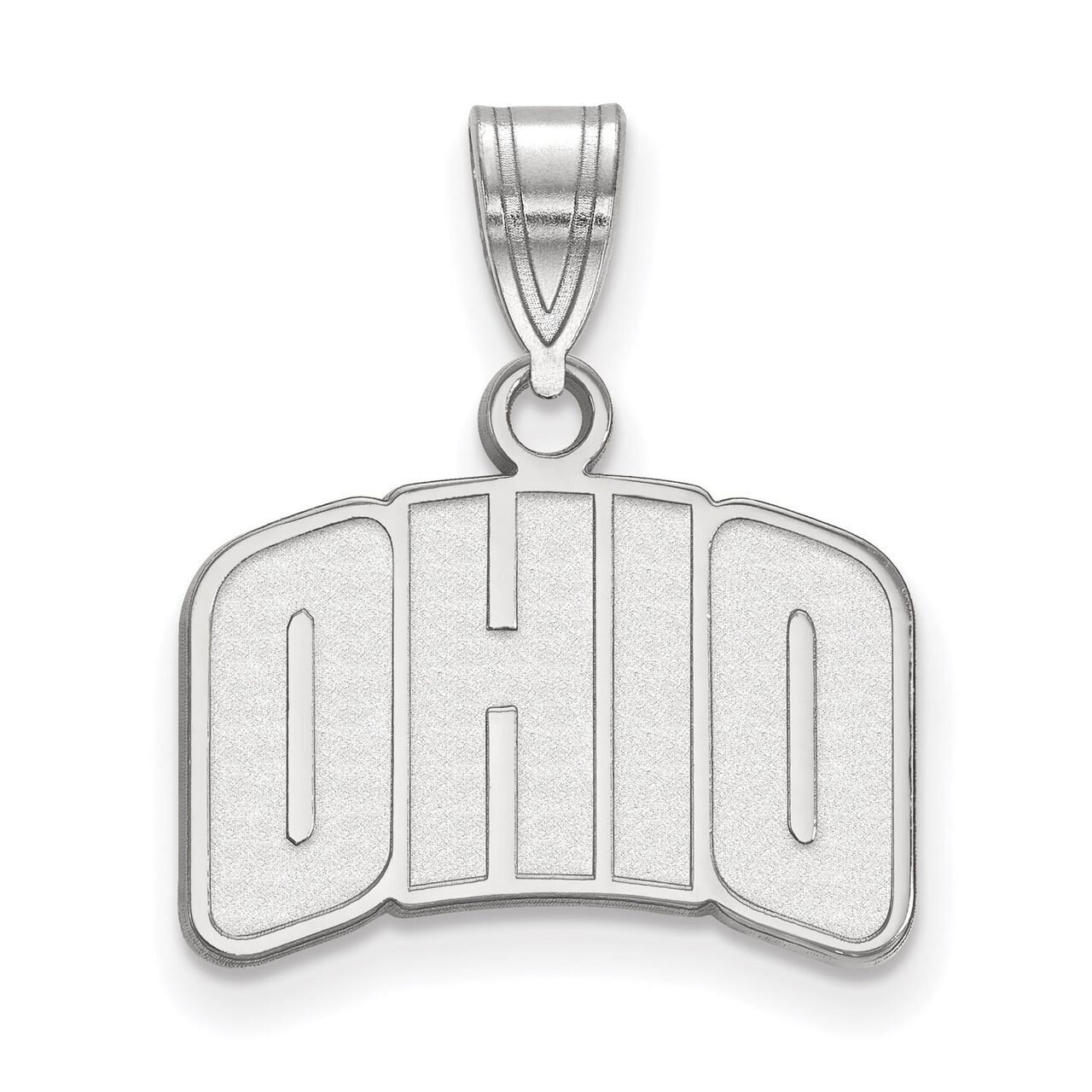 Ohio University Small Pendant Sterling Silver SS026OU