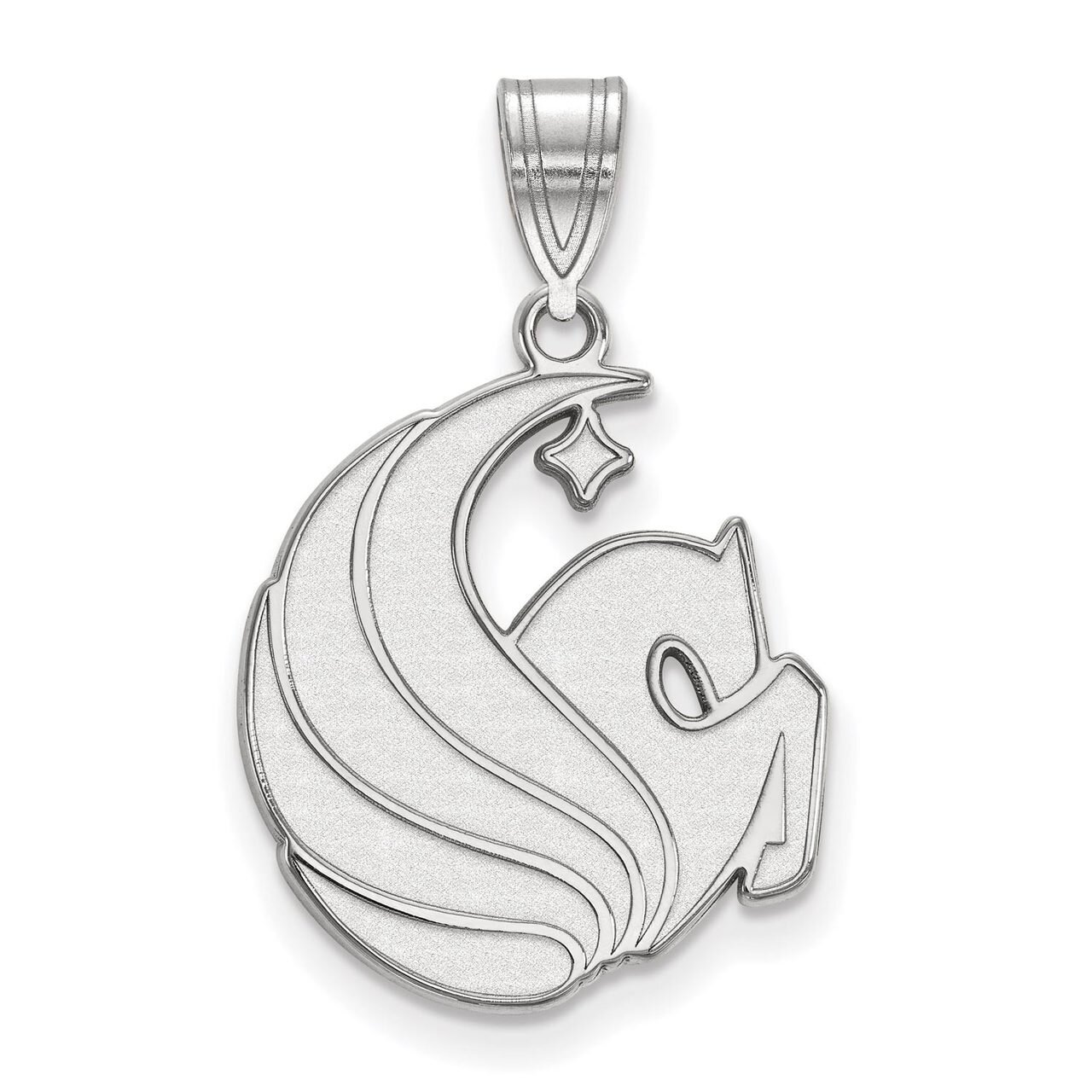 University of Central Florida Large Pendant Sterling Silver SS027UCF