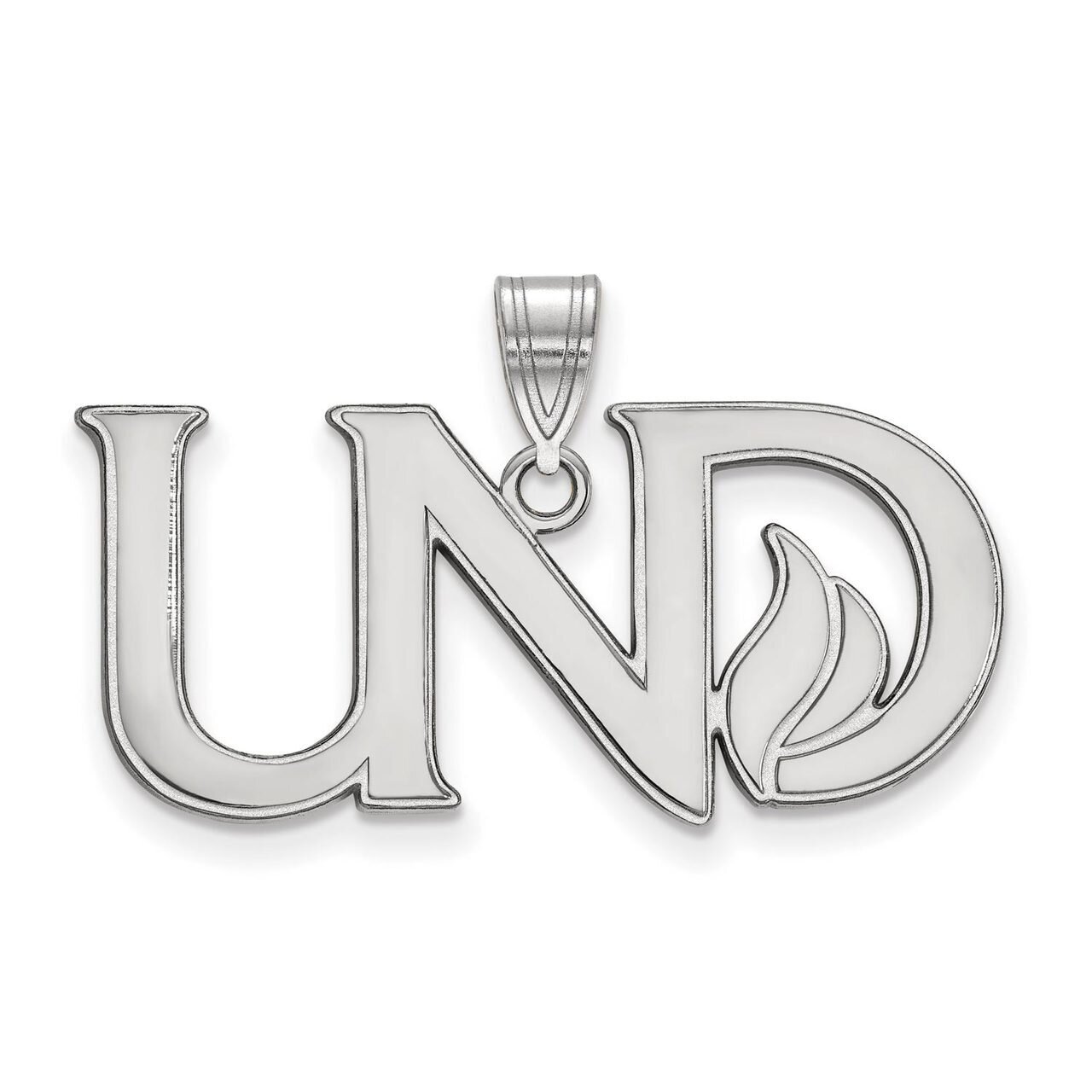 University of North Dakota Large Pendant Sterling Silver SS027UNOD, MPN: SS027UNOD, 886774714486