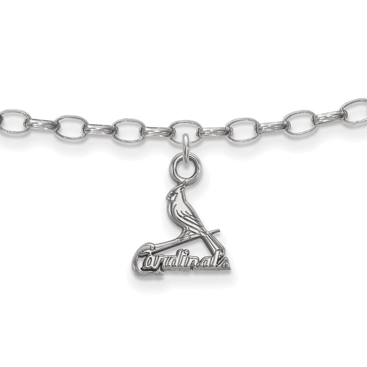 St. Louis Cardinals Anklet Sterling Silver SS028CRD, MPN: SS028CRD, 886774629988