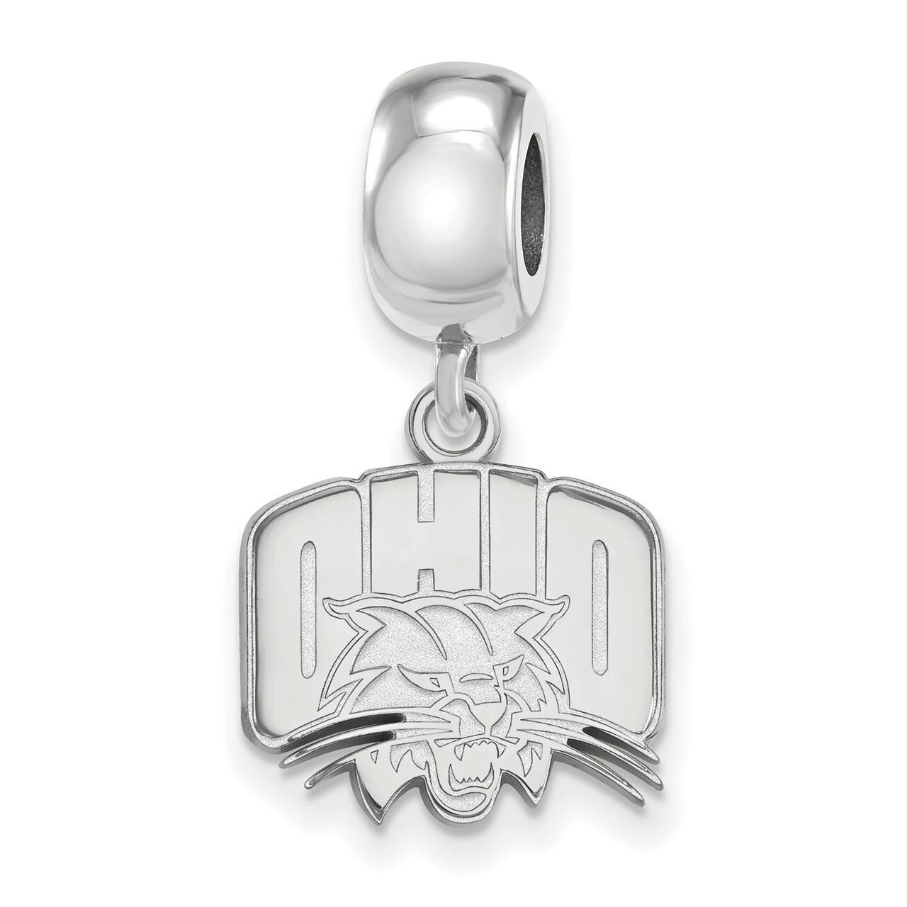Ohio University Small Beed Charm Dangle Sterling Silver SS028OU, MPN: SS028OU, 886774694115