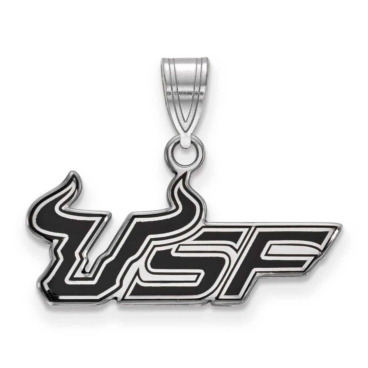 University of South Florida Medium Enamel Pendant Sterling Silver SS028USFL, MPN: SS028USFL, 886774…