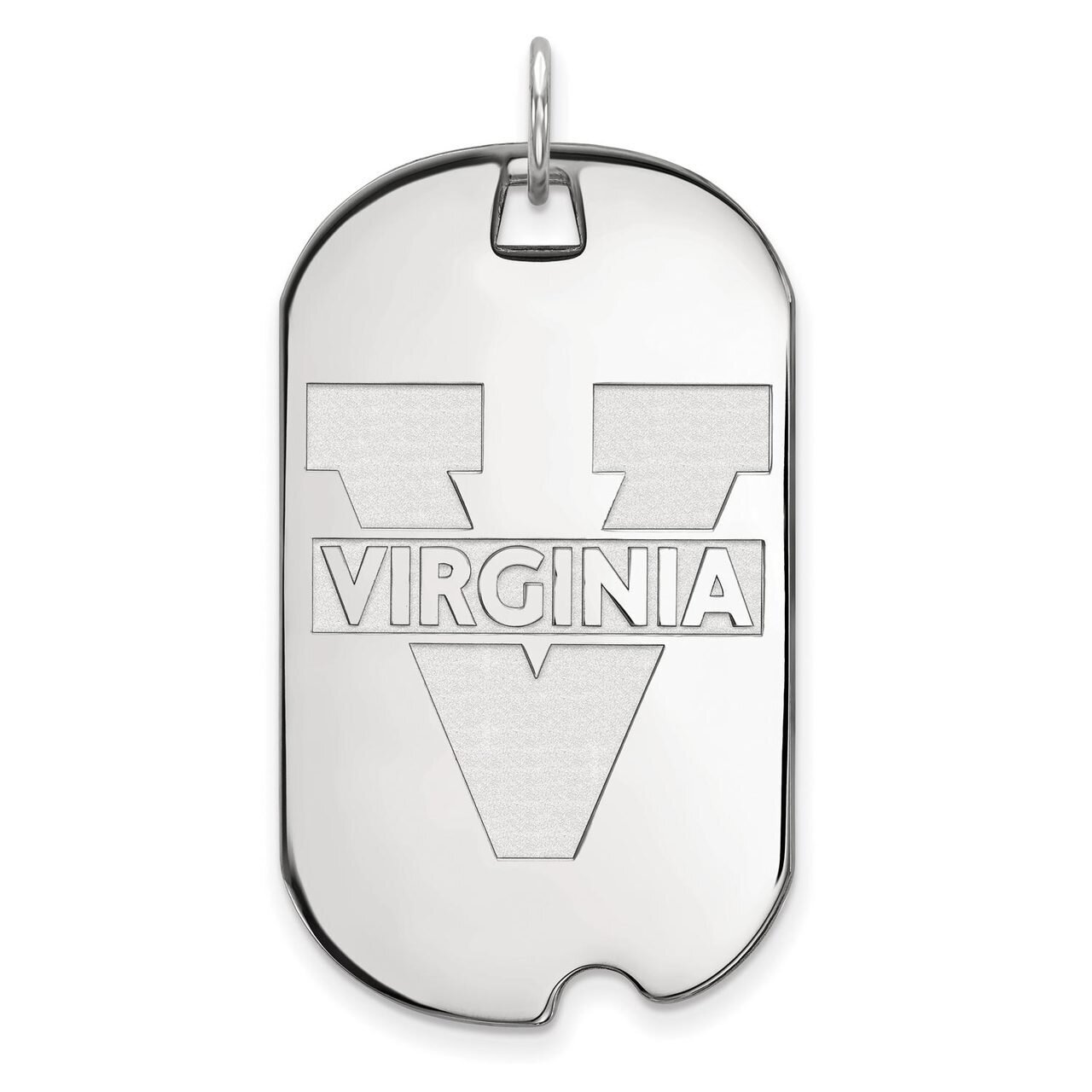 University of Virginia Large Dog Tag Sterling Silver SS028UVA, MPN: SS028UVA, 886774718446