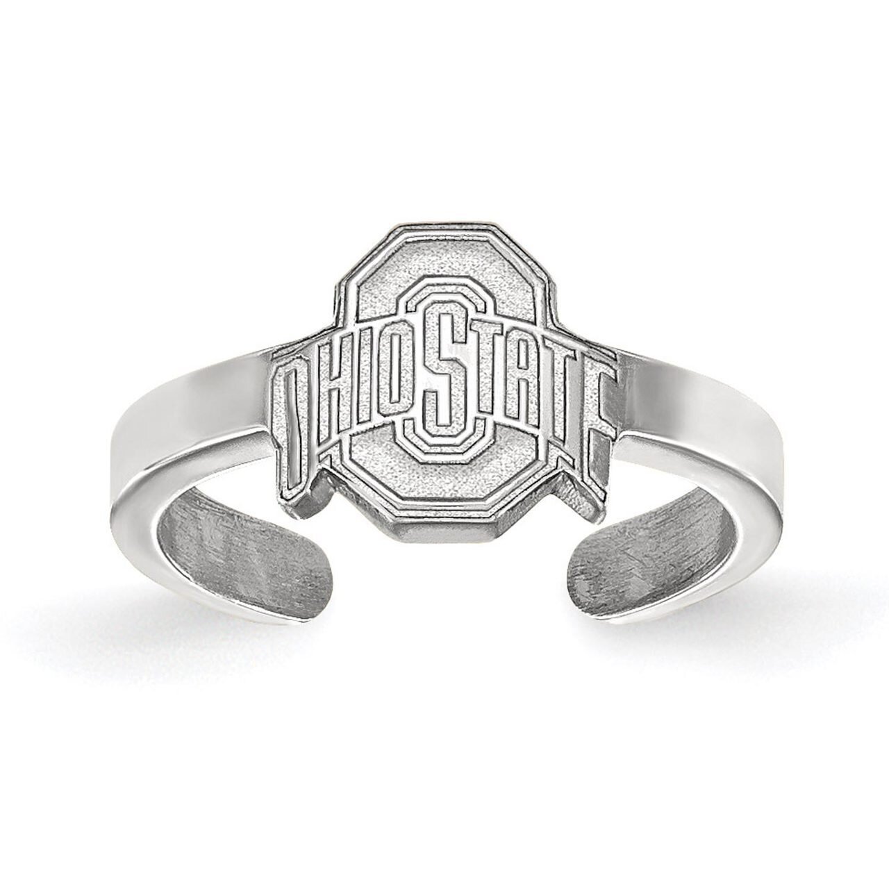 Ohio State University Toe Ring Sterling Silver SS029OSU