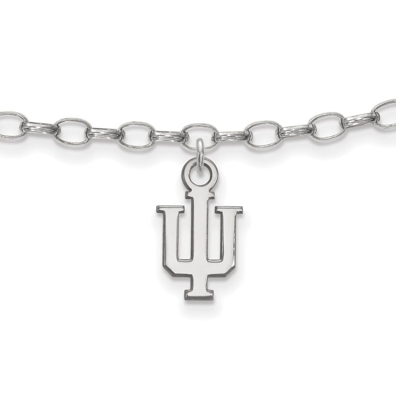 Indiana University Anklet Sterling Silver SS030IU