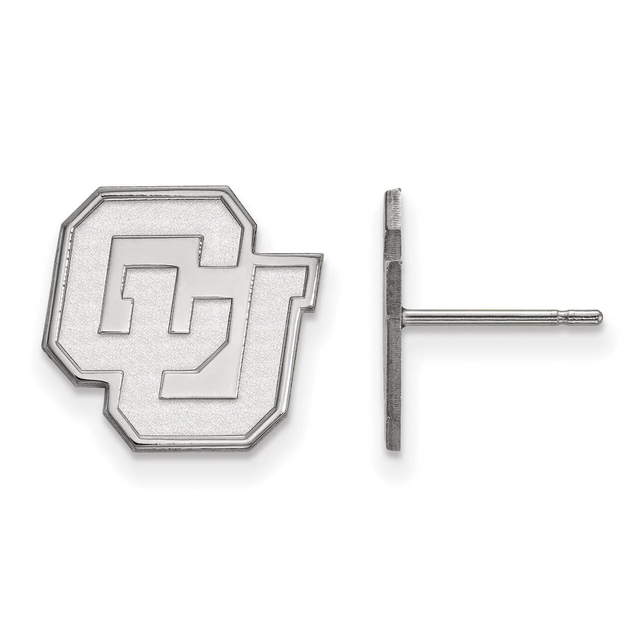 University of Colorado Small Post Earring Sterling Silver SS031UCO, MPN: SS031UCO, 886774705408