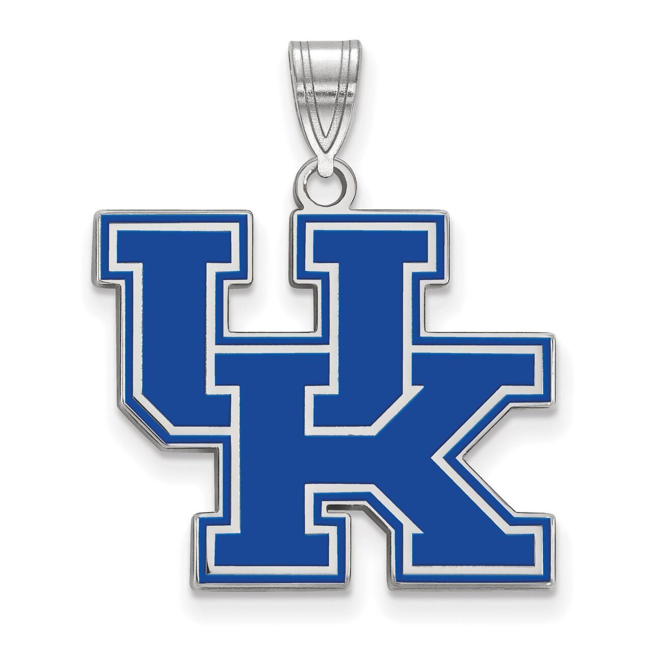 University of Kentucky Large Enamel Pendant Sterling Silver SS032UK, MPN: SS032UK, 886774726083