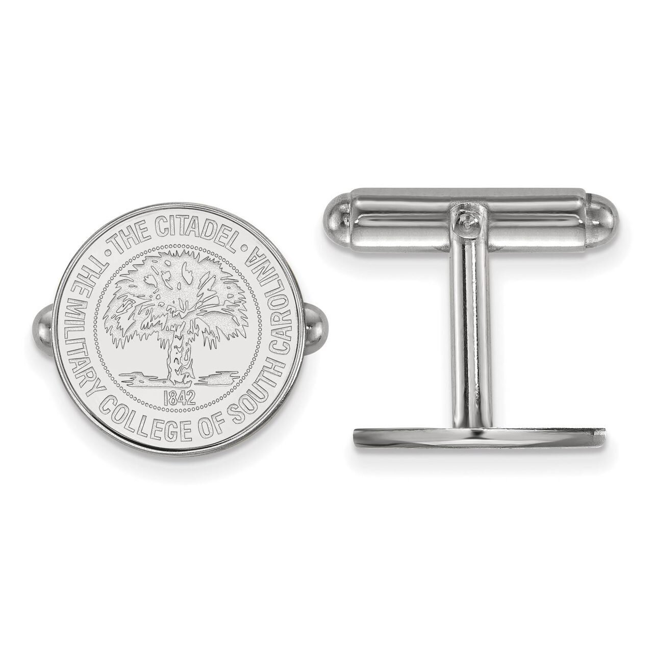 The Citadel Crest Cuff Link Sterling Silver SS033TCI, MPN: SS033TCI, 886774701639