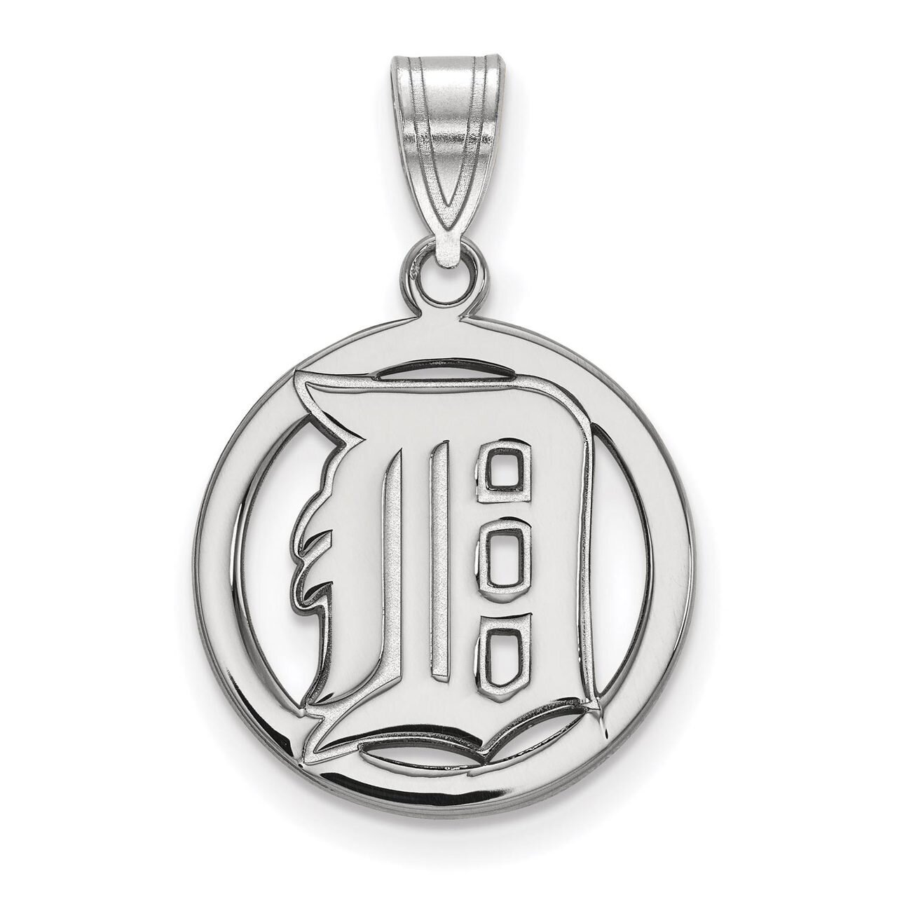 Detroit Tigers Sm Pendant in Circle Sterling Silver SS033TIG, MPN: SS033TIG, 886774630311