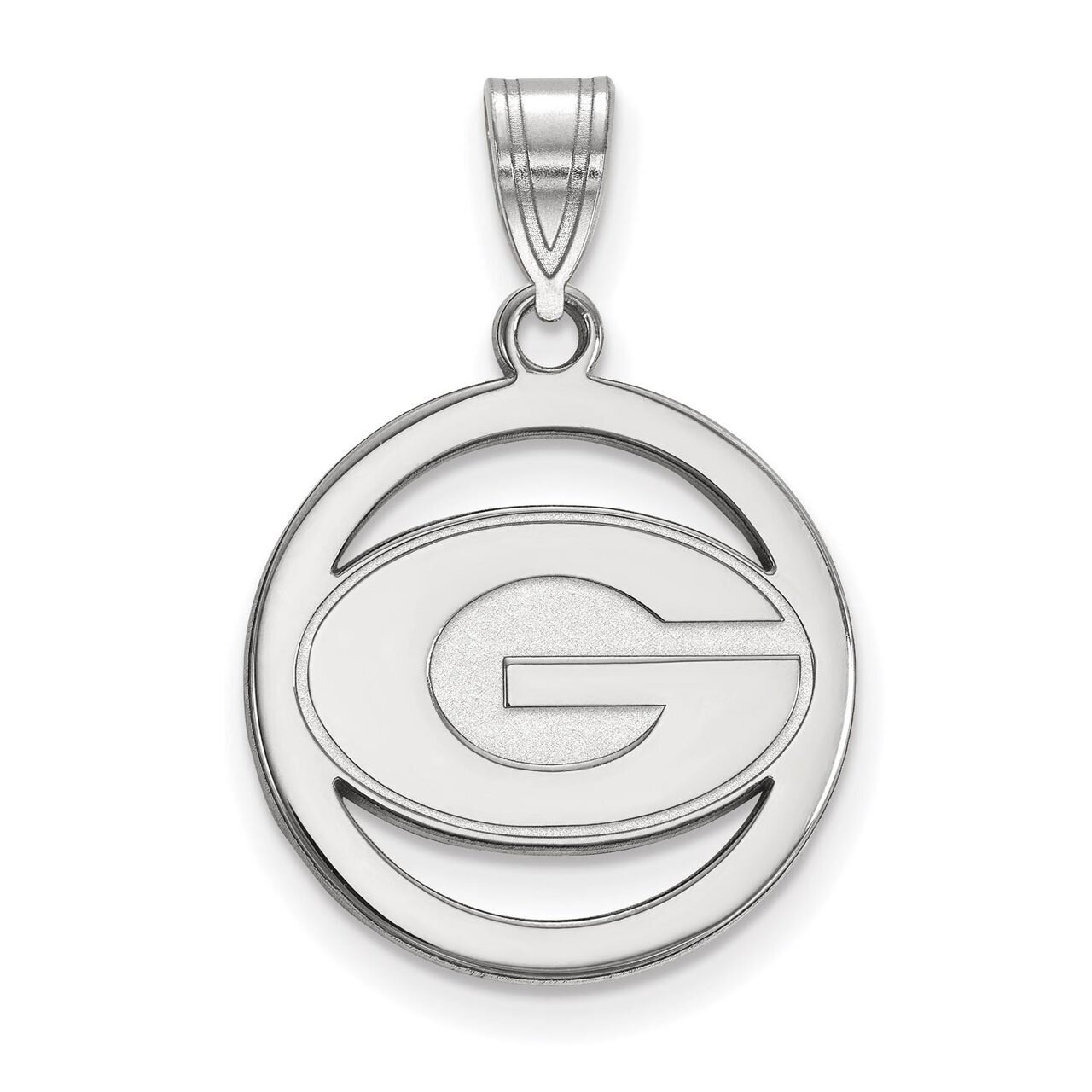University of Georgia Sm Pendant in Circle Sterling Silver SS033UGA, MPN: SS033UGA, 886774706658