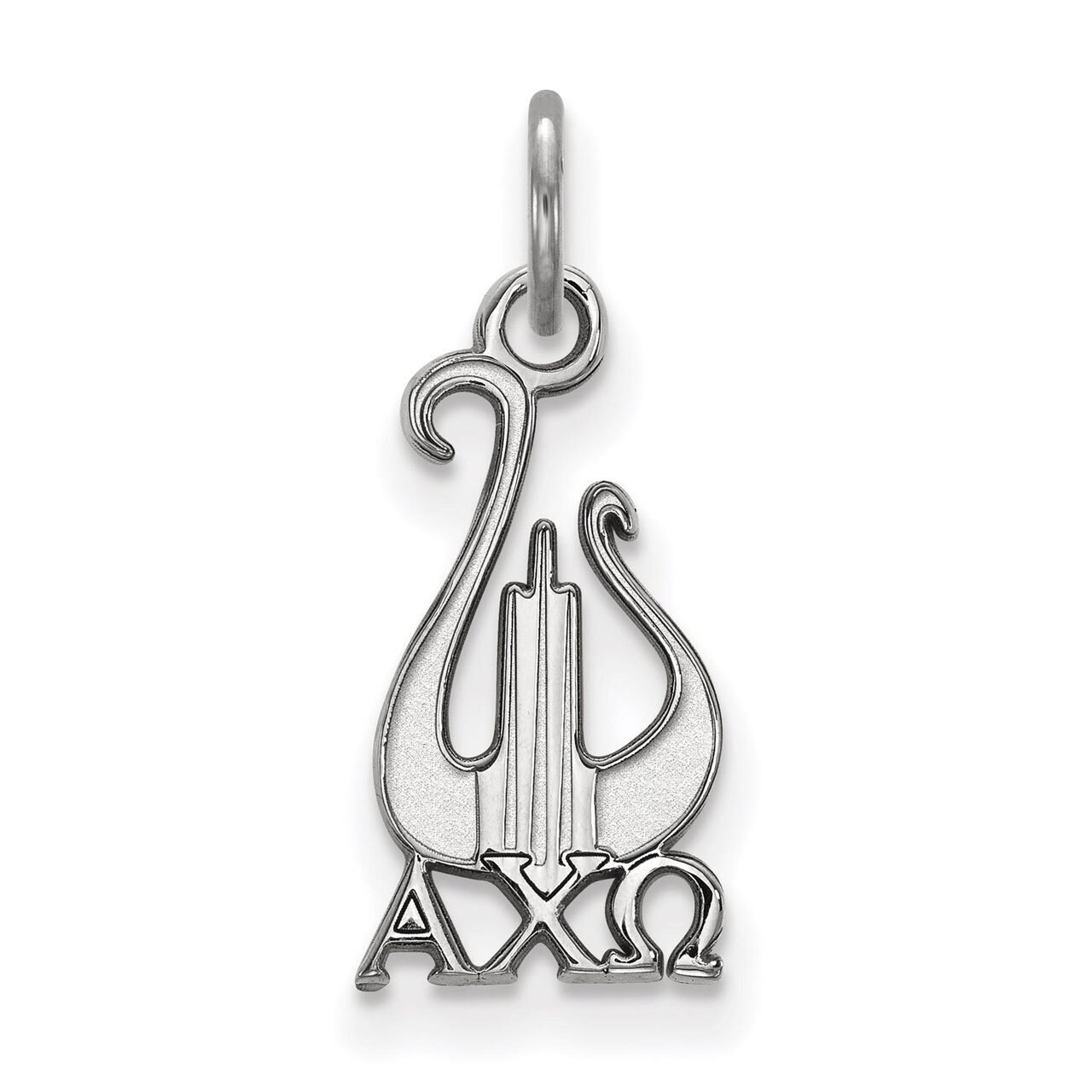 Alpha Chi Omega Extra Small Pendant Sterling Silver SS034ACO, MPN: SS034ACO, 886774606767
