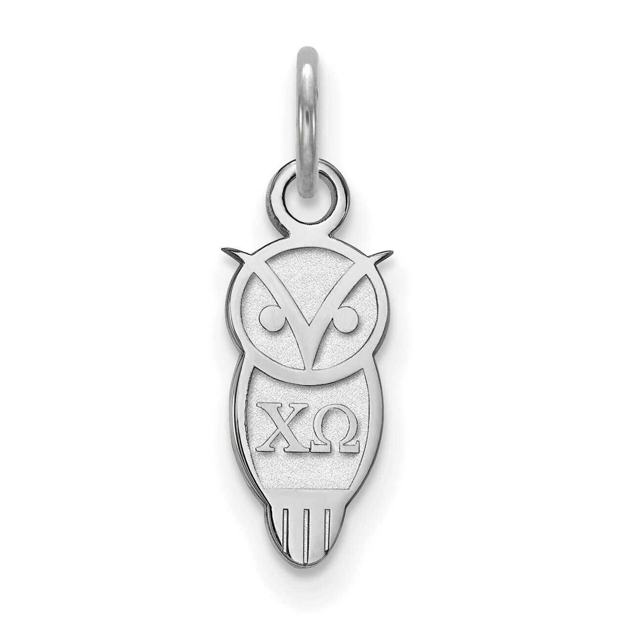 Chi Omega Extra Small Pendant Sterling Silver SS034CHO, MPN: SS034CHO, 886774606866