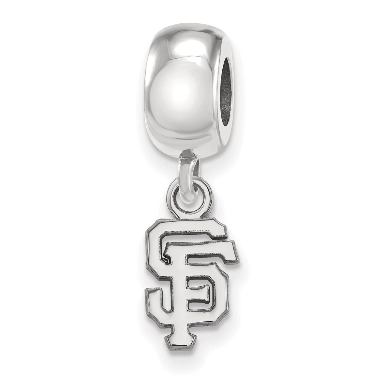 San Francisco Giants Bead Charm Extra Small Dangle Sterling Silver SS034GIT, MPN: SS034GIT, 8867746…