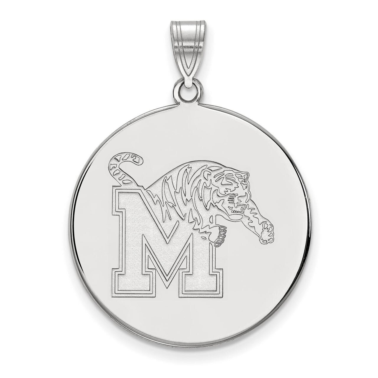 University of Memphis Extra Large Disc Pendant Sterling Silver SS034UMP, MPN: SS034UMP, 886774711089