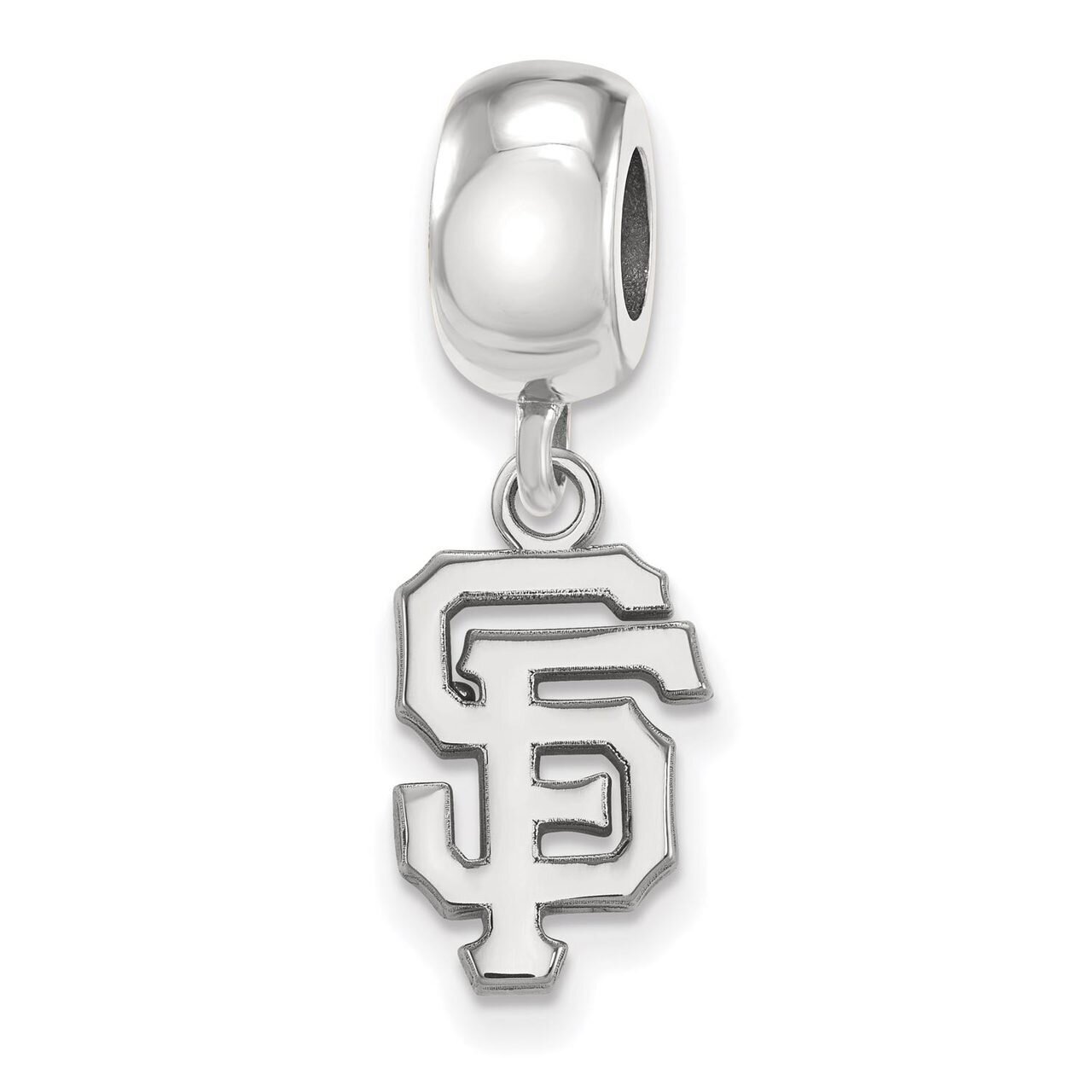 San Francisco Giants Bead Charm Small Dangle Sterling Silver SS035GIT, MPN: SS035GIT, 886774630397