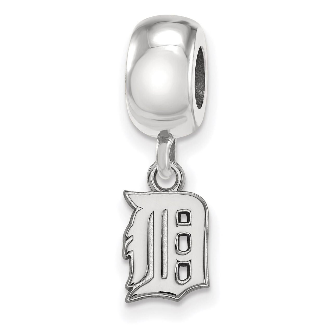 Detroit Tigers Bead Charm Extra Small Dangle Sterling Silver SS035TIG, MPN: SS035TIG, 886774630410