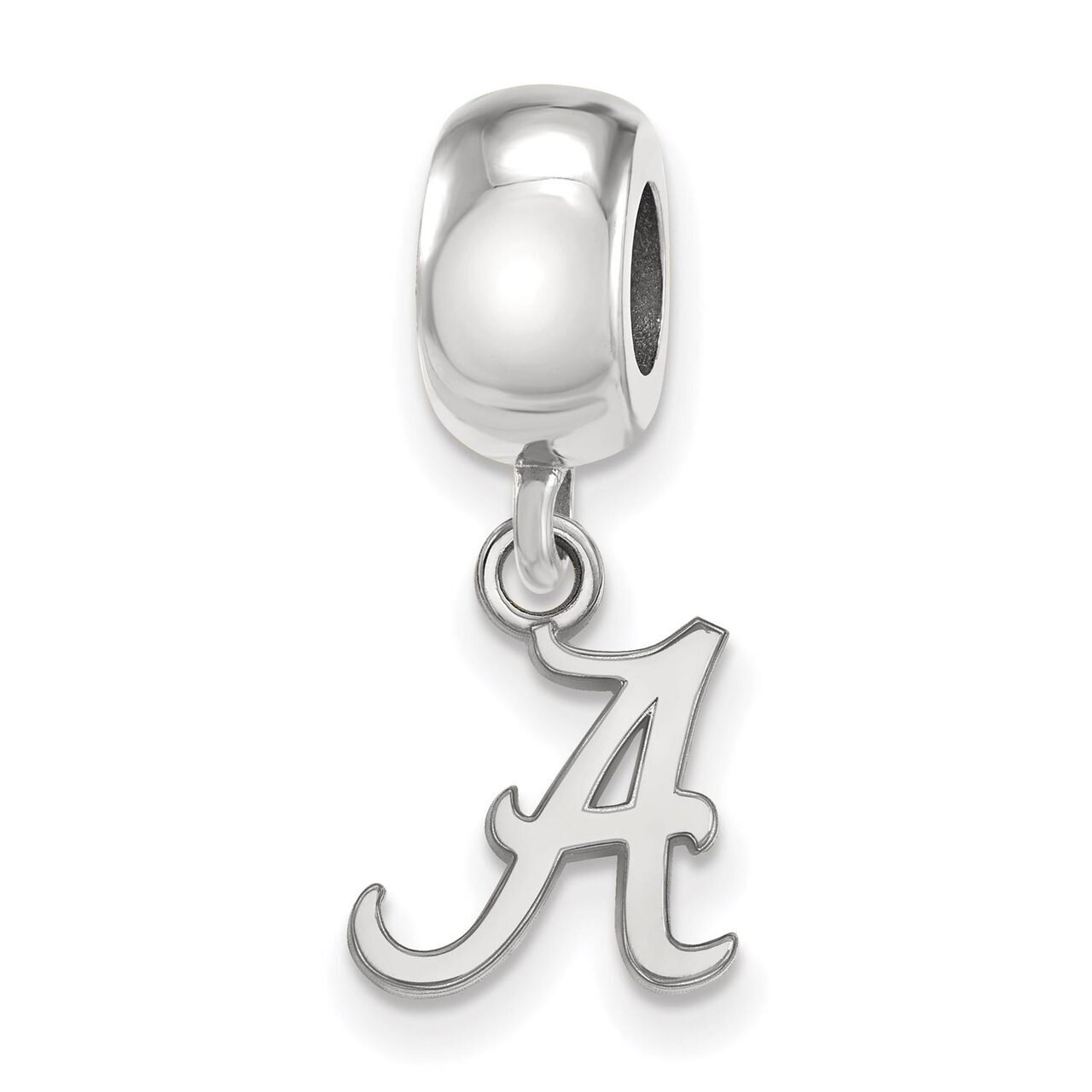 University of Alabama Bead Charm Extra Small Dangle Sterling Silver SS035UAL, MPN: SS035UAL, 886774…