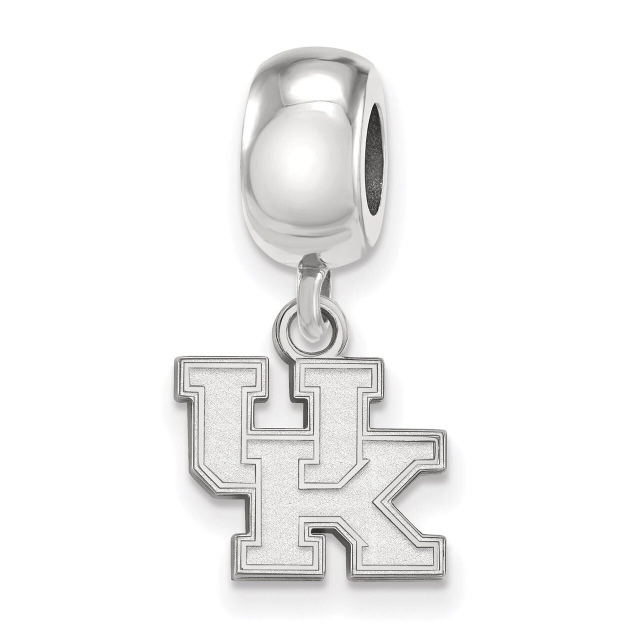 University of Kentucky Bead Charm Extra Small Dangle Sterling Silver SS035UK