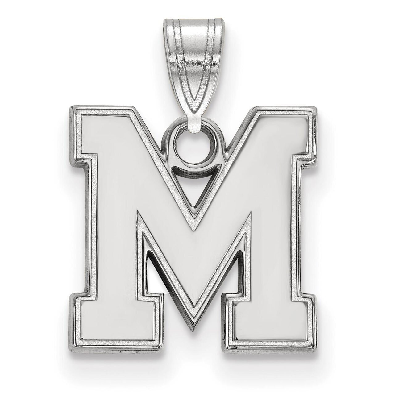 University of Memphis Small Pendant Sterling Silver SS035UMP, MPN: SS035UMP, 886774710785