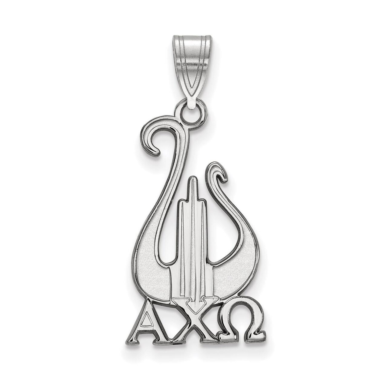 Alpha Chi Omega Medium Pendant Sterling Silver SS036ACO, MPN: SS036ACO, 886774607283