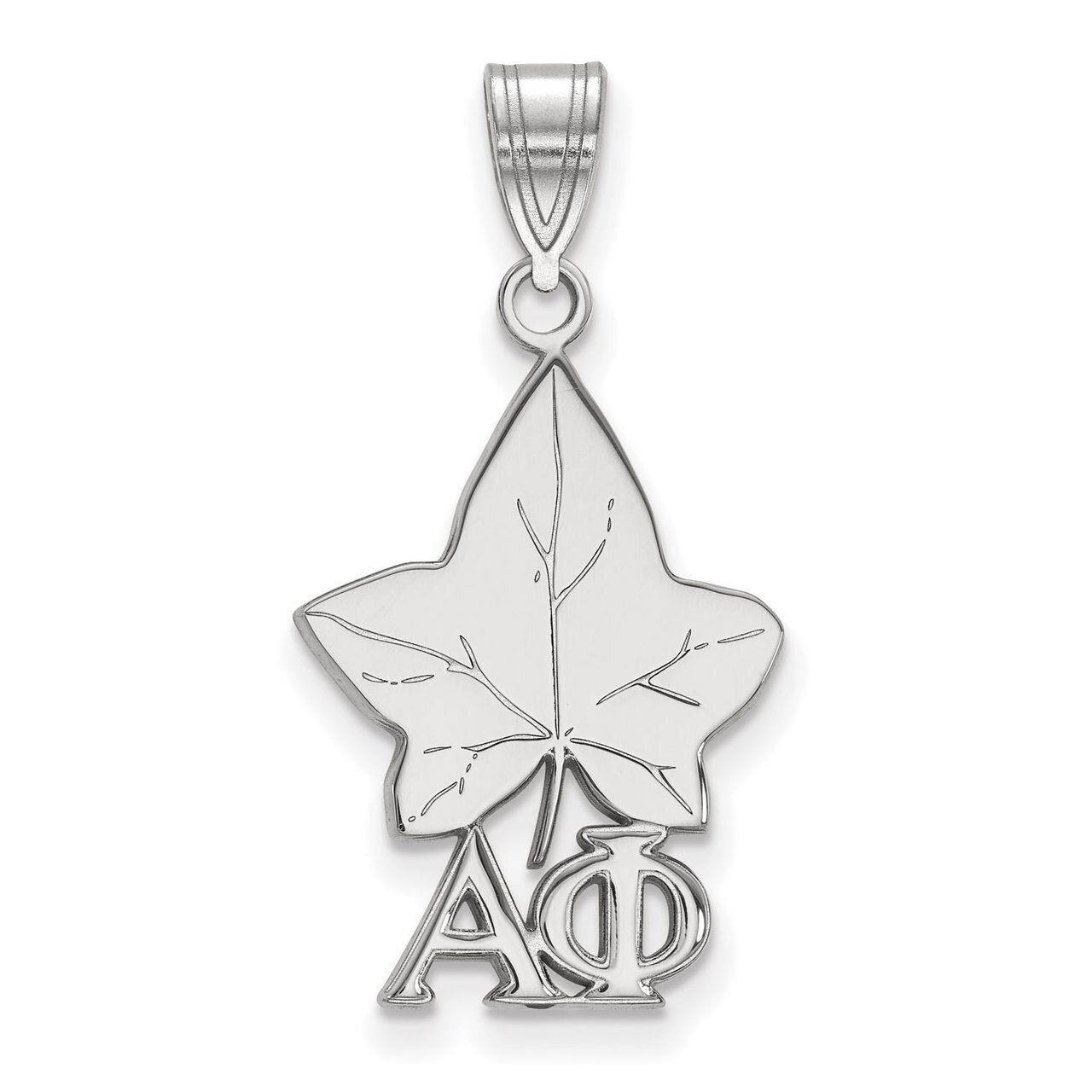 Alpha Phi Medium Pendant Sterling Silver SS036APH, MPN: SS036APH, 886774607351