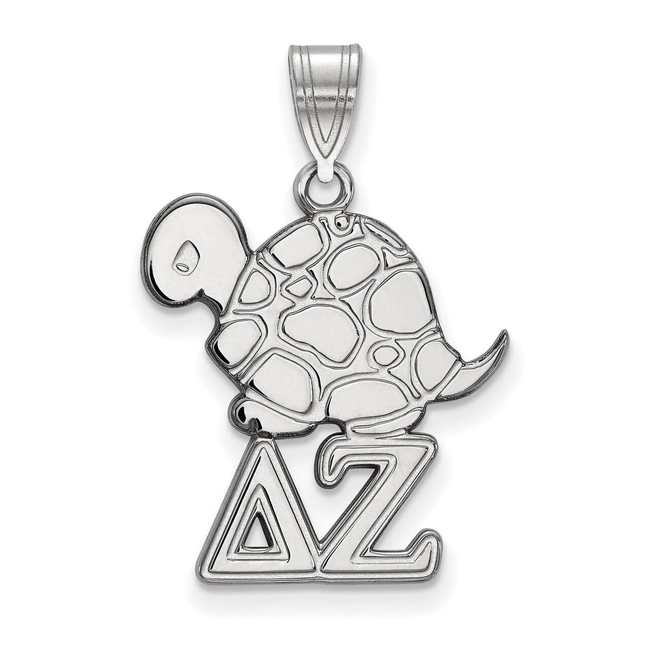 Delta Zeta Medium Pendant Sterling Silver SS036DZ, MPN: SS036DZ, 886774607429