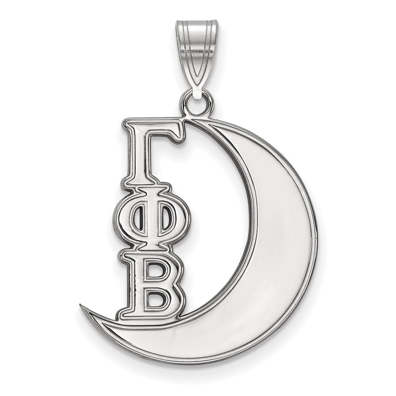 Gamma Phi Beta Medium Pendant Sterling Silver SS036GPB, MPN: SS036GPB, 886774607436