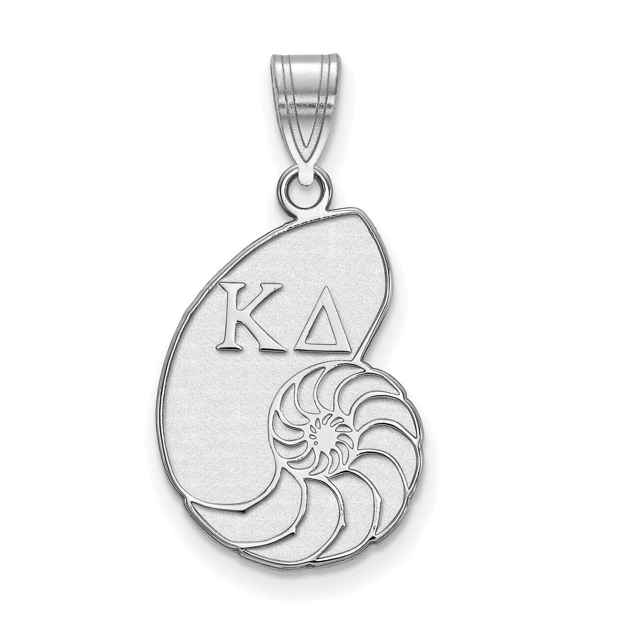 Kappa Delta Medium Pendant Sterling Silver SS036KD, MPN: SS036KD, 886774607450