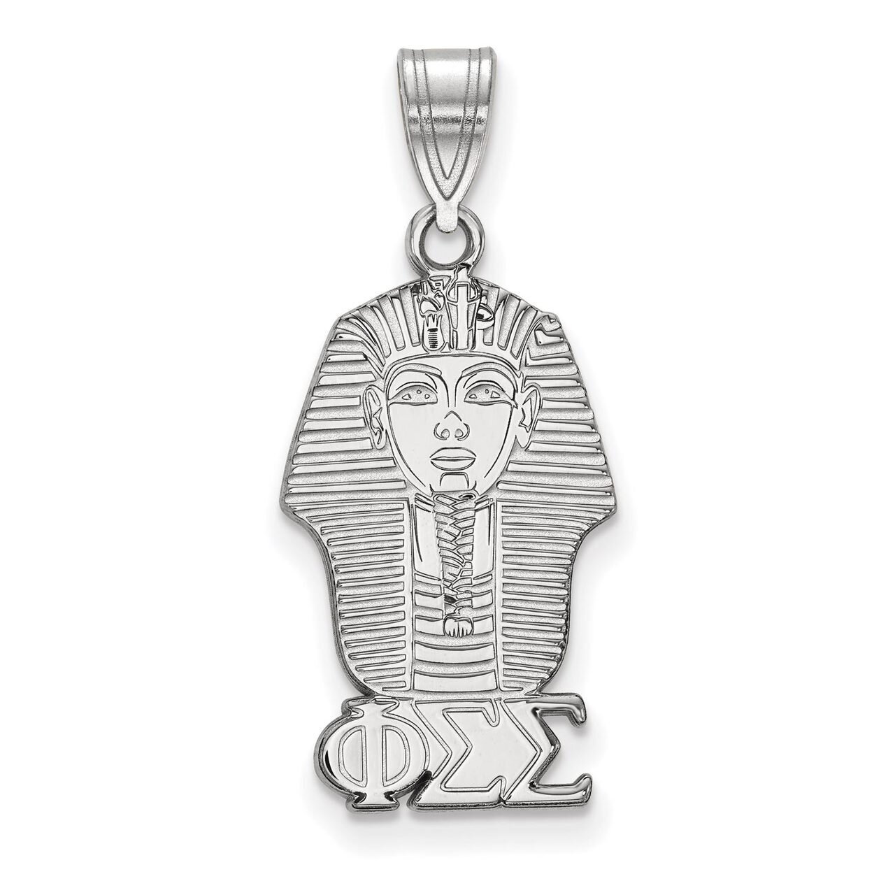 Phi Sigma Sigma Medium Pendant Sterling Silver SS036PSS, MPN: SS036PSS, 886774607498