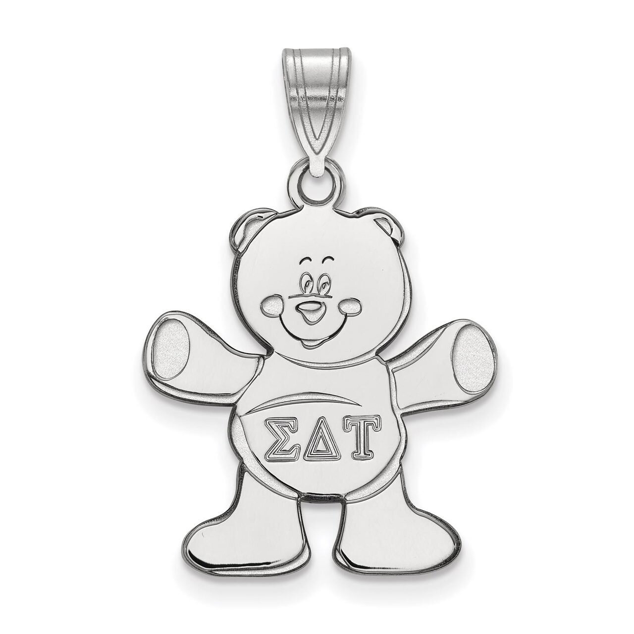Sigma Delta Tau Medium Pendant Sterling Silver SS036SDT, MPN: SS036SDT, 886774611273