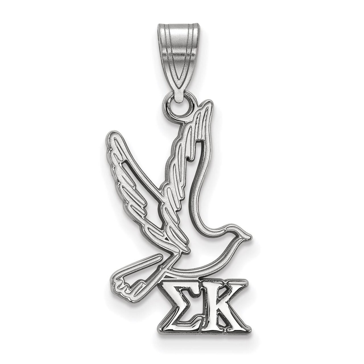 Sigma Kappa Medium Pendant Sterling Silver SS036SKP, MPN: SS036SKP, 886774607504