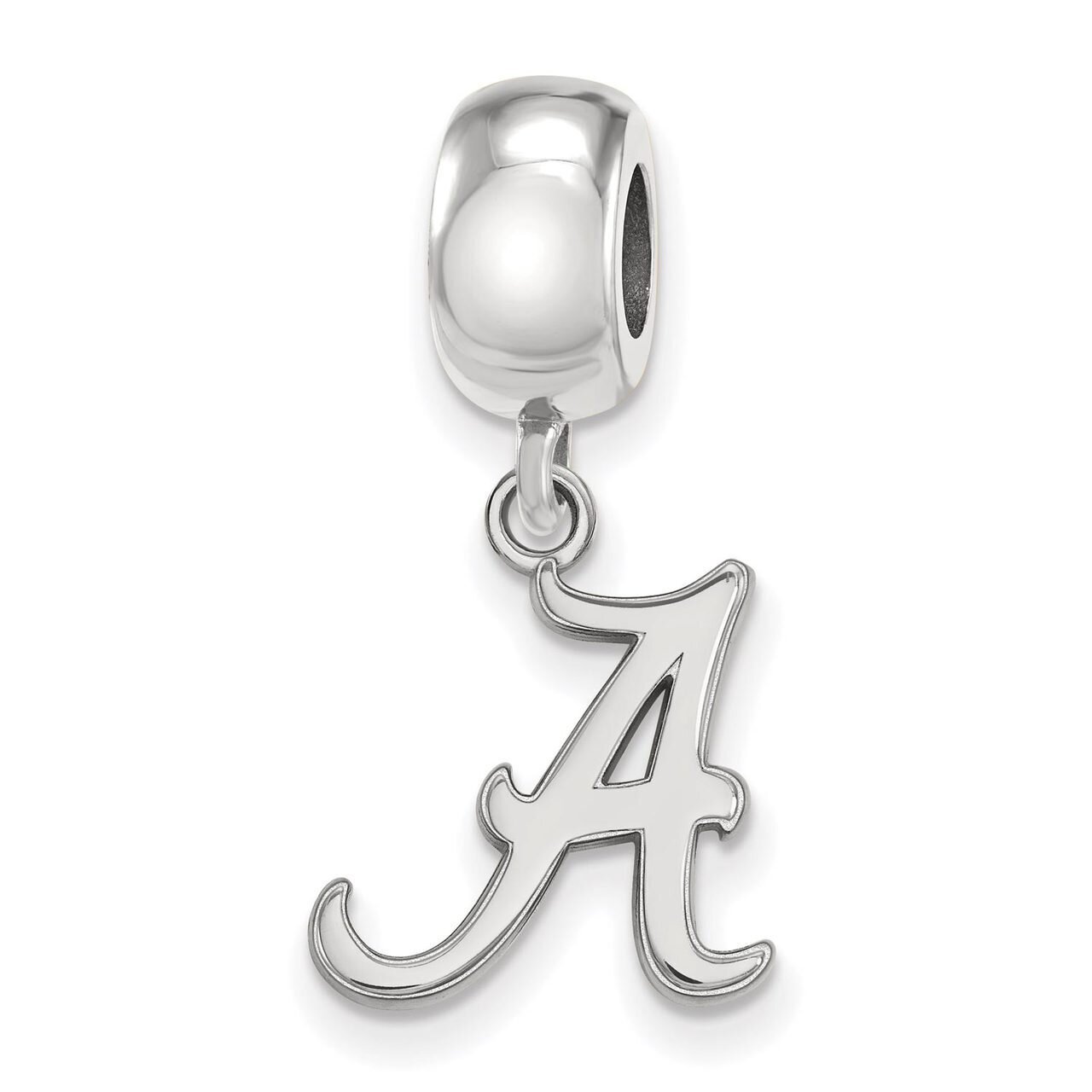 University of Alabama Bead Charm Small Dangle Sterling Silver SS036UAL, MPN: SS036UAL, 886774703220