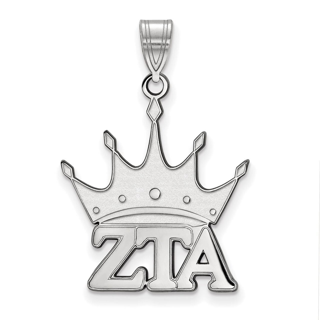 Zeta Tau Alpha Medium Pendant Sterling Silver SS036ZTA, MPN: SS036ZTA, 886774607535