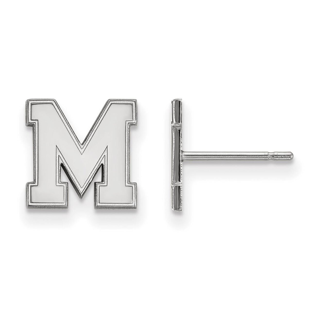University of Memphis Extra Small Post Earring Sterling Silver SS037UMP, MPN: SS037UMP, 886774710846
