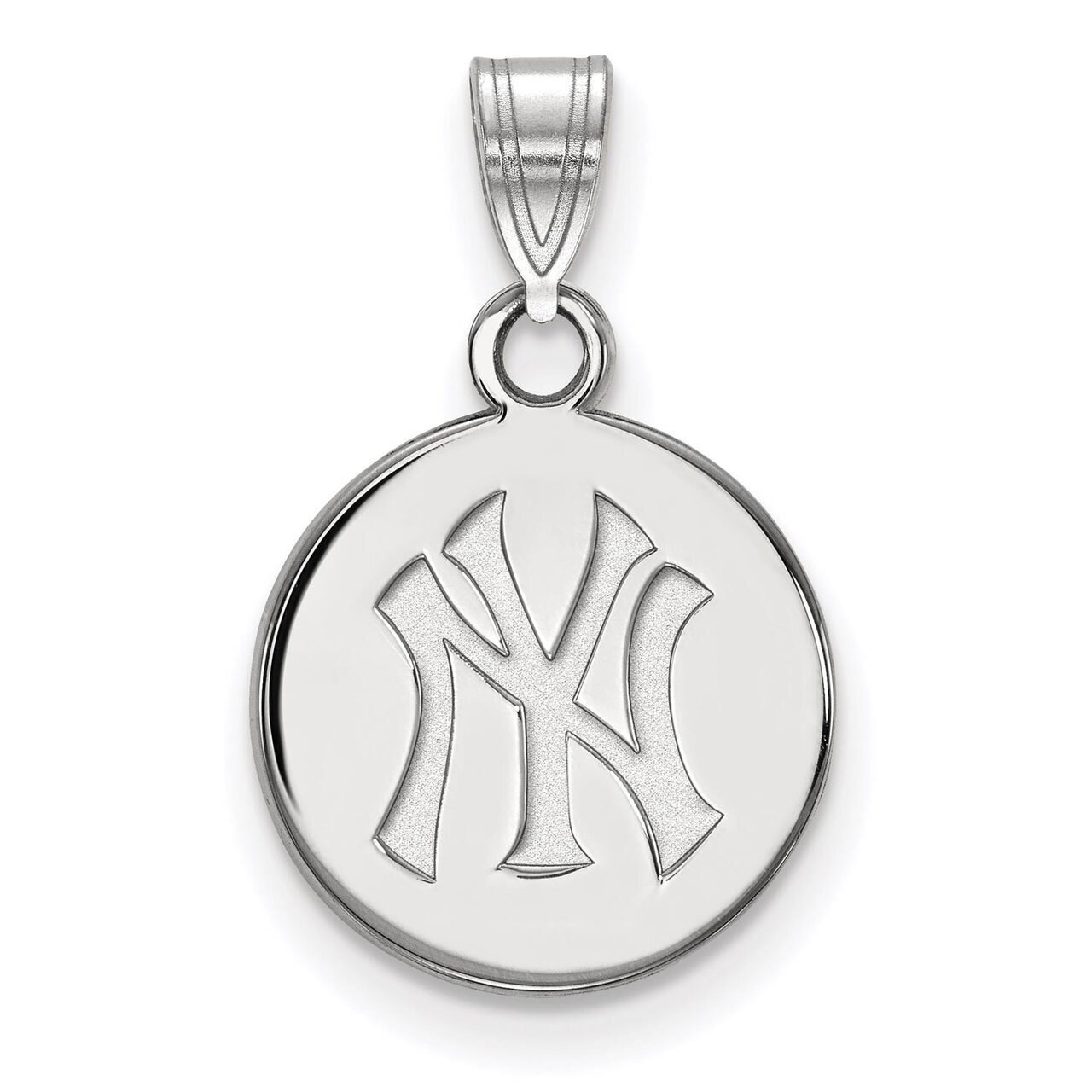 New York Yankees Small Disc Pendant Sterling Silver SS037YAN, MPN: SS037YAN, 886774630526