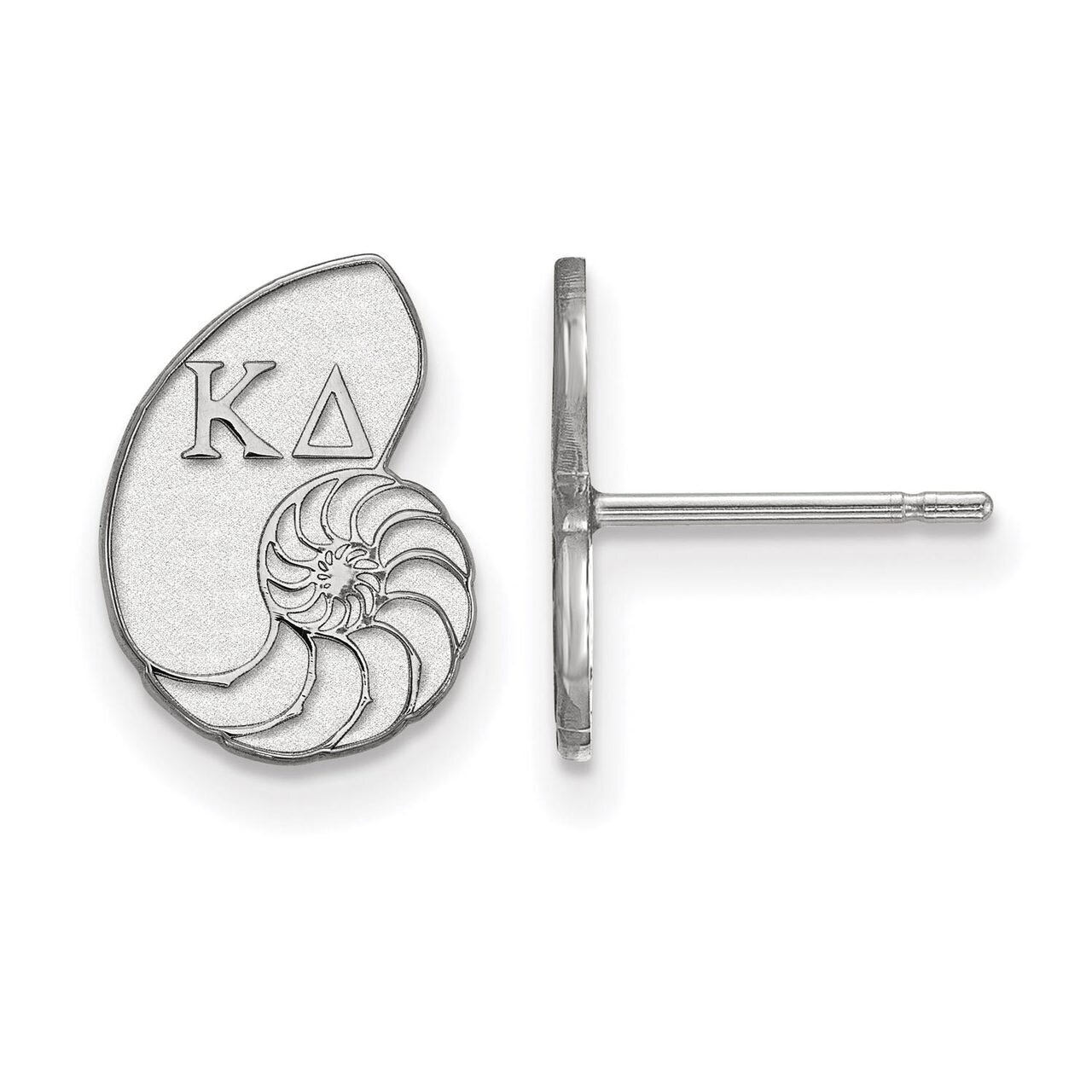 Kappa Delta Extra Small Post Earrings Sterling Silver SS038KD